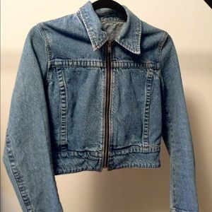 J. Galt Zip-Up Denim Jacket